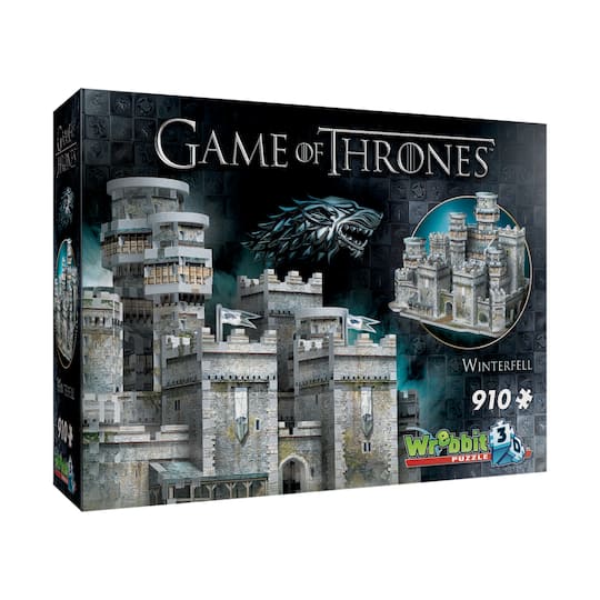 Wrebbit 3D Puzzle&#x2122; Game of Thrones&#x2122; Winterfell 910 Piece Puzzle